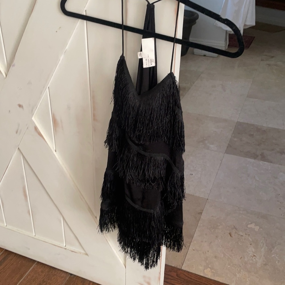 Fringe top- NEVER WORN